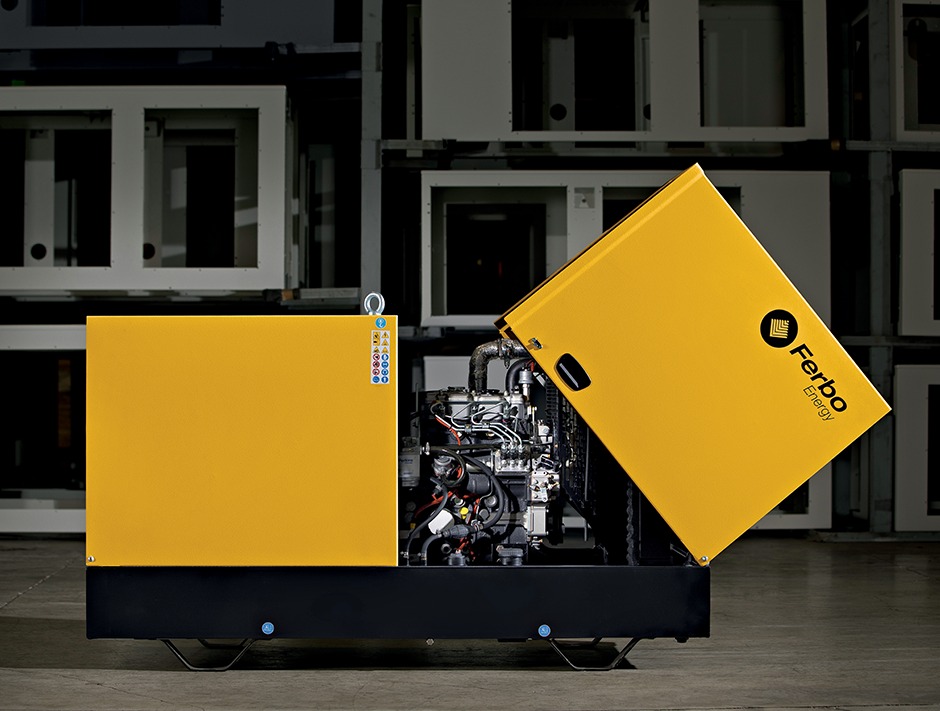 Image indicating Target Power as the official authorised dealer for Ferbo generators in the UK, showcasing a trusted partnership for quality power solutions