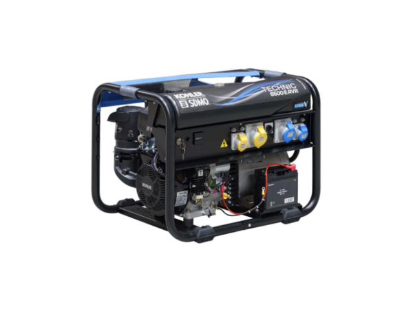 High-Performance Kohler SDMO Petrol Generator - 6.3KW TECHNIC 6500 E AVR Model