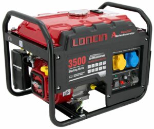 Image of the LC3500-AS5 Loncin Petrol Generator, highlighting its compact yet powerful design, currently up for sale