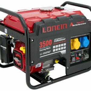 Image of the LC3500-AS5 Loncin Petrol Generator, highlighting its compact yet powerful design, currently up for sale