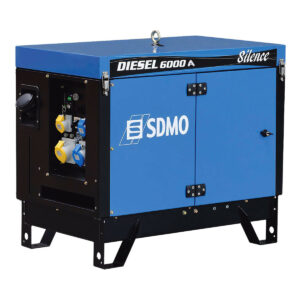 Reliable SDMO 6000A Diesel Generator - Efficient Power Source