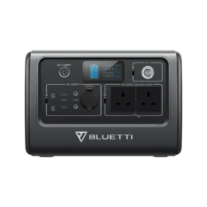 Alternative text: Bluetti EB70 1000W Portable Power Station, providing versatile and reliable power solutions for outdoor adventures, emergencies, and off-grid living