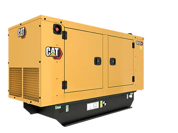 Caterpillar DE65GC diesel generator, offering 65KVA of power output, designed for reliable and efficient power generation across various applications