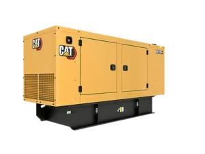 Caterpillar DE220GC diesel generator, providing 217KVA of power output, designed for reliable and efficient power generation in various applications.