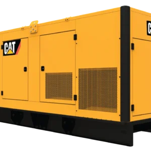 Caterpillar DE550E0 diesel generator, offering 550KVA of power output, engineered for reliable and efficient power generation in diverse applications