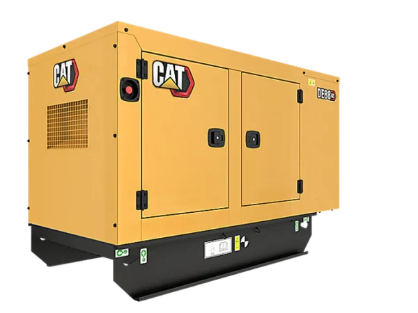 Caterpillar DE88GC diesel generator, delivering 88KVA of power output, designed to offer reliable and efficient power generation for various applications.