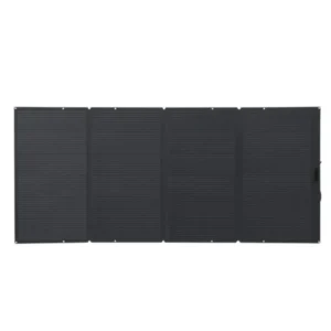 EcoFlow 400W Portable Solar Panel, designed for efficient solar energy capture, suitable for charging portable power stations and devices during outdoor activities, emergencies, and off-grid situations
