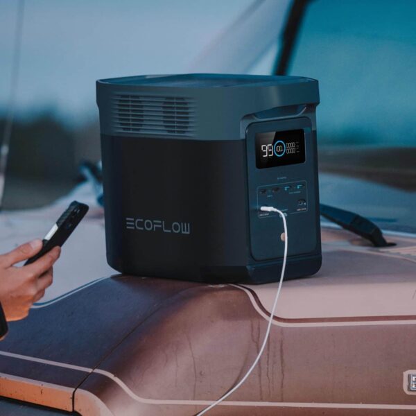 EcoFlow DELTA 2 Portable Power Station, offering versatile and reliable power solutions for outdoor adventures, emergencies, and off-grid living