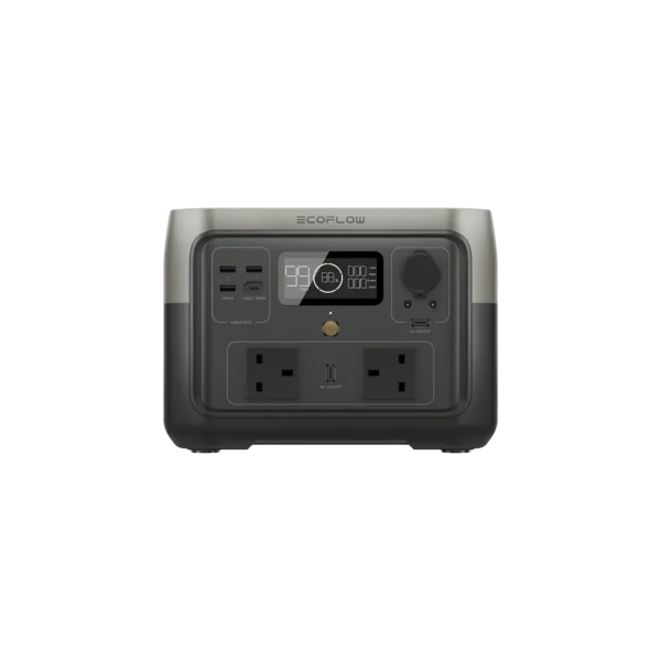 EcoFlow RIVER 2 Max Portable Power Station, providing compact and reliable power solutions for outdoor adventures, emergencies, and off-grid living