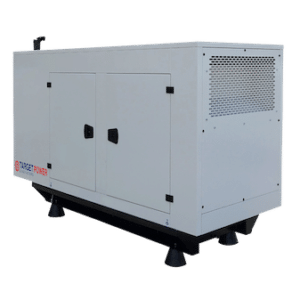 Robust 165KVA standby generator powered by a Perkins engine, meticulously crafted by Target Power under the model TP165, ensuring dependable backup power for critical operations