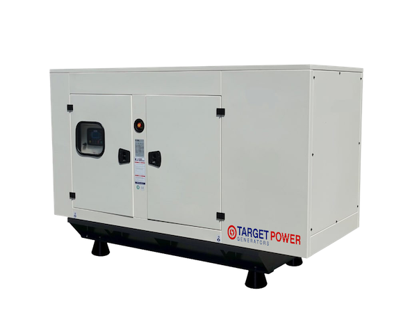 Robust 110KVA standby generator powered by a Baudouin engine, meticulously crafted by Target Power under the model TB110, ensuring dependable backup power for critical applications