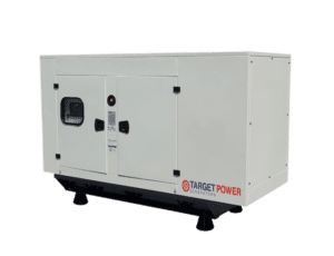 Robust 88KVA standby generator featuring a Baudouin engine, meticulously designed by Target Power under the model TB88, ensuring reliable backup power for critical applications