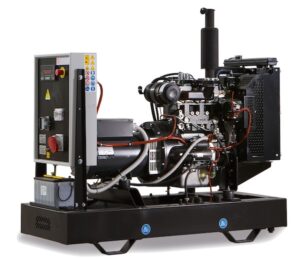 Perkins export generators in open-set configuration: High-quality power solutions designed for international markets, featuring Perkins engines for reliable performance in various applications