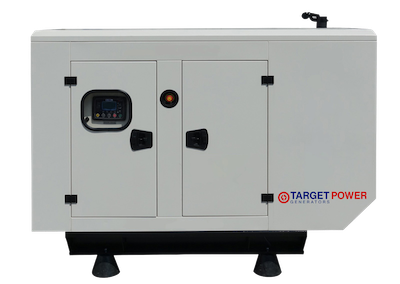 Target Power's silent diesel generators, designed for quiet operation while delivering dependable power, suitable for various applications