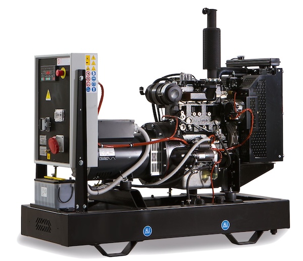 Compact open-type diesel generators, ideal for various applications where space is limited and ventilation is readily available
