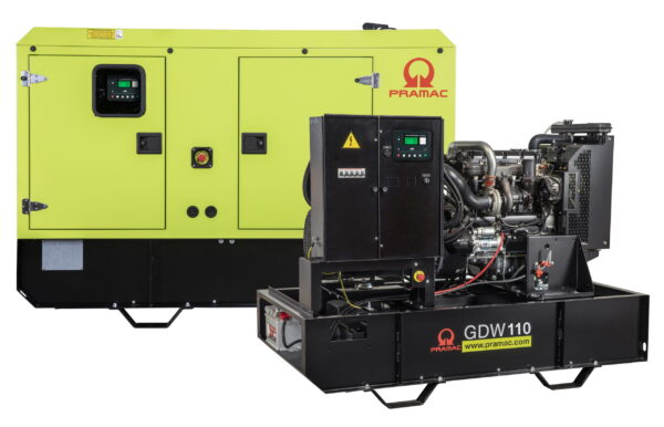 Pramac GDW110P Silent Diesel Generator - 100KVA 3PH