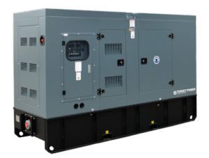 Cummins powered TC110 robust diesel generator, producing 100kva prime power and 110kva standby power.