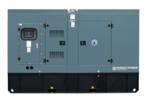 Front image of our TC22 Diesel Generator, powered by Cummins