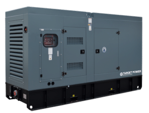 front view of our cummins 390kva soundproofed diesel generator.