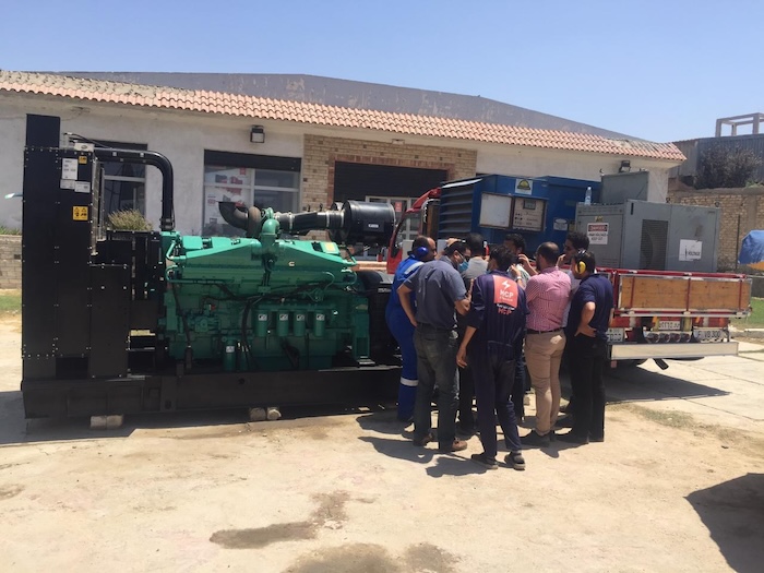 Cummins diesel generator manufactured by CPS Generators in Egypt